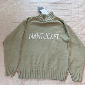 Light Green Turtleneck Sweater